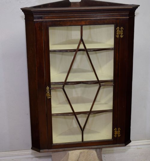 DISPLAY CORNER CUPBOARD GLAZED - ADDITIONAL PHOTO 1