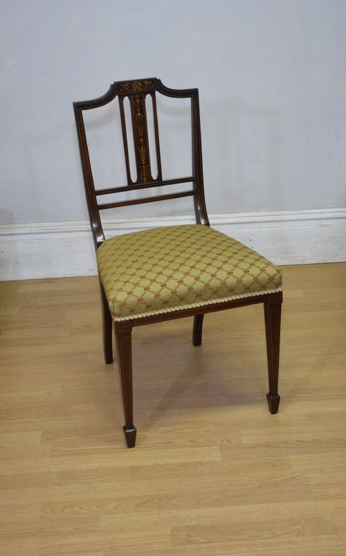 EDWARDIAN INLAID CHAIR - ADDITIONAL PHOTO 11