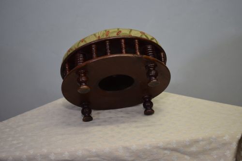 EDWARDIAN FOOT STOOL - ADDITIONAL PHOTO 10