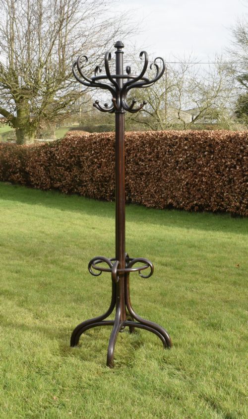 EDWARDIAN BENTWOOD HAT STAND - ADDITIONAL PHOTO 1