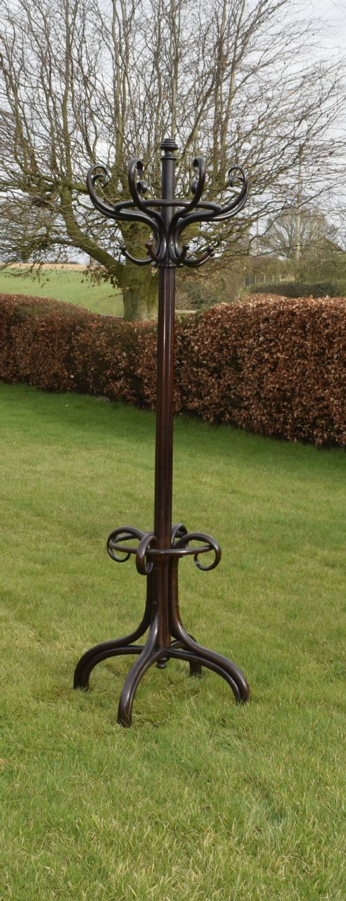 EDWARDIAN BENTWOOD HAT STAND - ADDITIONAL PHOTO 5