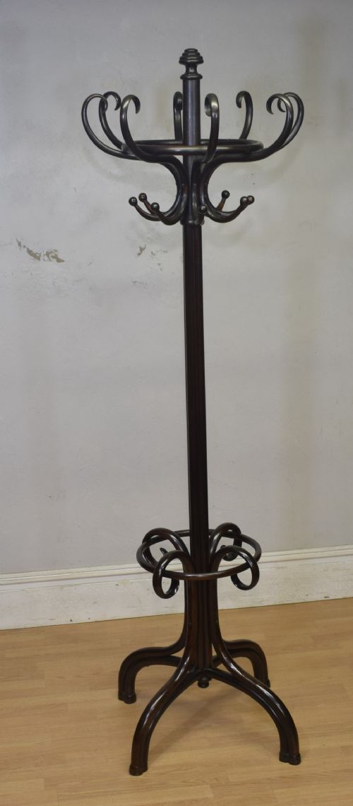 EDWARDIAN BENTWOOD HAT STAND - ADDITIONAL PHOTO 6