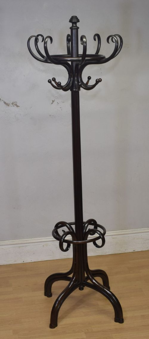 EDWARDIAN BENTWOOD HAT STAND - ADDITIONAL PHOTO 7