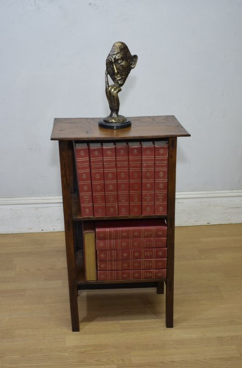 OAK ARTS CRAFTS BOOKCASE - ADDITIONAL PHOTO 7