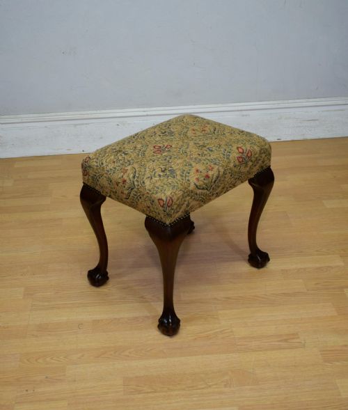 CHIPPENDALE STYLE STOOL - ADDITIONAL PHOTO 3