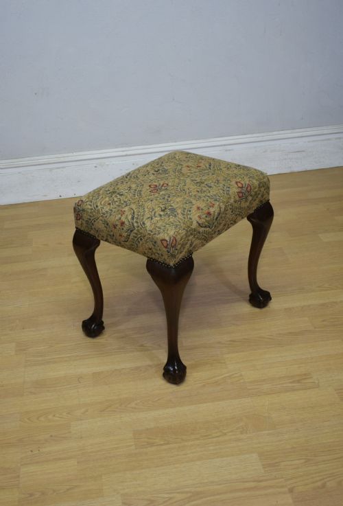 CHIPPENDALE STYLE STOOL - ADDITIONAL PHOTO 4