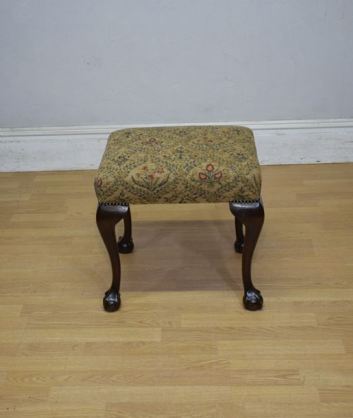 CHIPPENDALE STYLE STOOL - ADDITIONAL PHOTO 7