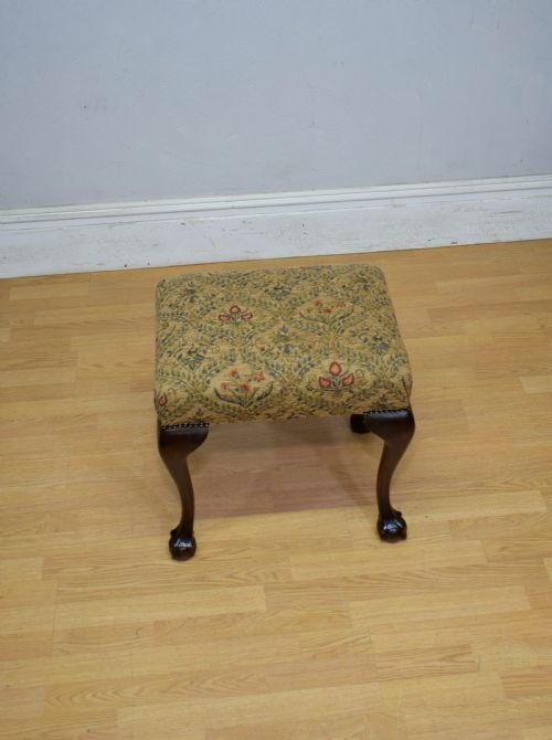 CHIPPENDALE STYLE STOOL - ADDITIONAL PHOTO 8