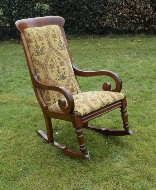 VICTORIAN ROCKING CHAIR - ADDITIONAL PHOTO 2