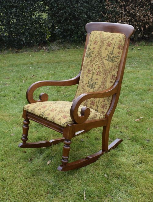 VICTORIAN ROCKING CHAIR - ADDITIONAL PHOTO 4