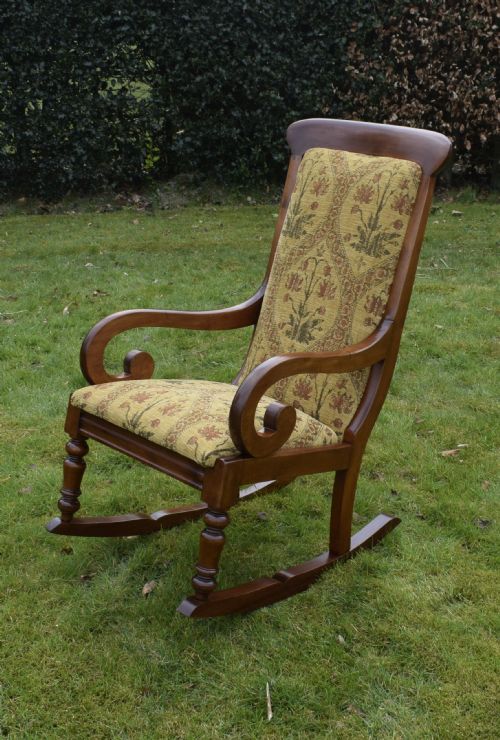 VICTORIAN ROCKING CHAIR - ADDITIONAL PHOTO 5