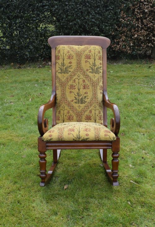 VICTORIAN ROCKING CHAIR - ADDITIONAL PHOTO 7