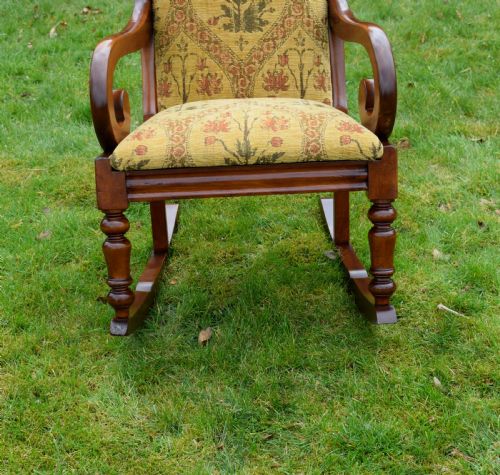 VICTORIAN ROCKING CHAIR - ADDITIONAL PHOTO 9