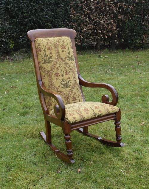 VICTORIAN ROCKING CHAIR - ADDITIONAL PHOTO 12