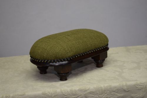 FOLK ART FOOTSTOOL - ADDITIONAL PHOTO 1