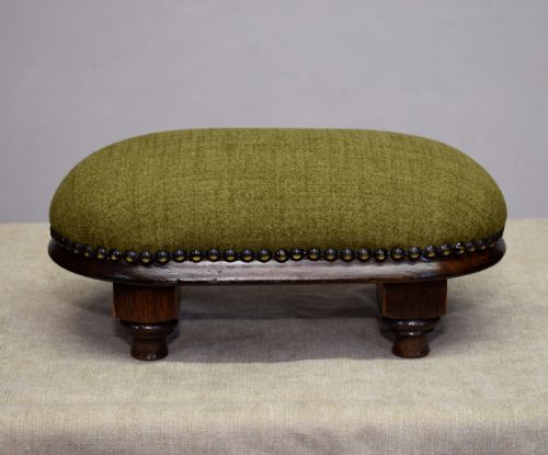 FOLK ART FOOTSTOOL - ADDITIONAL PHOTO 2