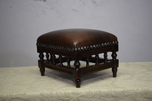 EDWARDIAN FOOT STOOL - ADDITIONAL PHOTO 1