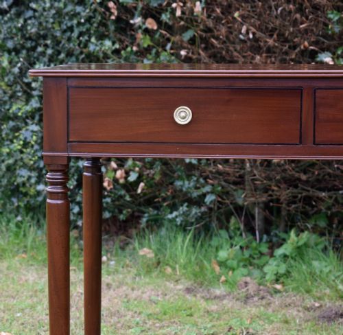 REGENCY MAHOGANY WRITING TABLE - ADDITIONAL PHOTO 3
