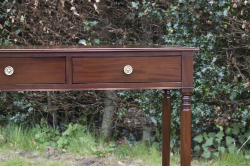 REGENCY MAHOGANY WRITING TABLE - ADDITIONAL PHOTO 4