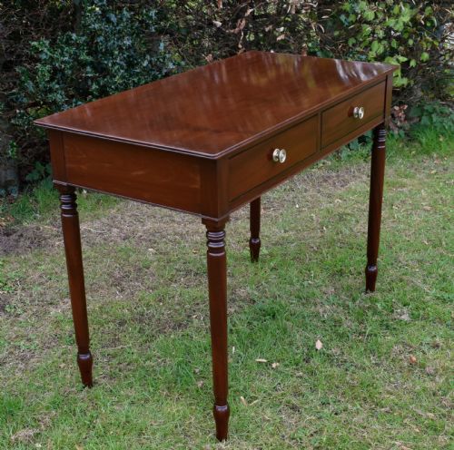 REGENCY MAHOGANY WRITING TABLE - ADDITIONAL PHOTO 7