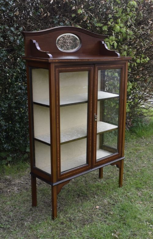 EDWARDIAN DISPLAY CABINET - ADDITIONAL PHOTO 8