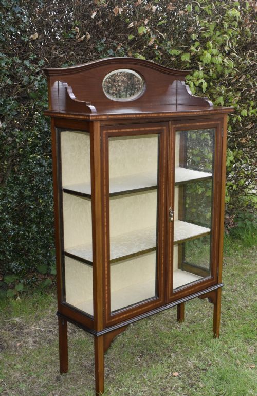 EDWARDIAN DISPLAY CABINET - ADDITIONAL PHOTO 9