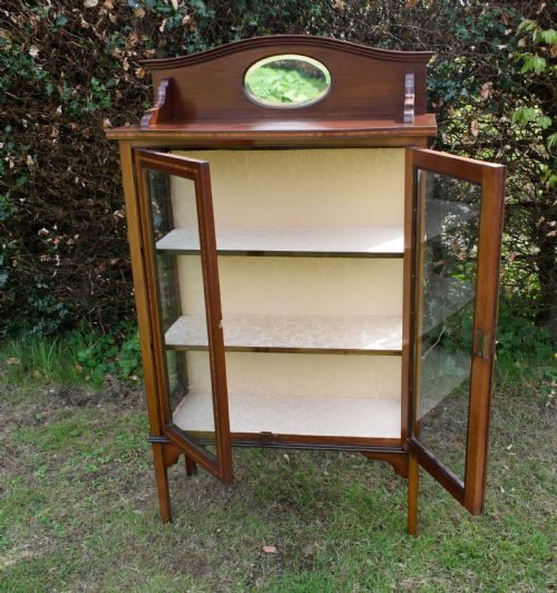 EDWARDIAN DISPLAY CABINET - ADDITIONAL PHOTO 13