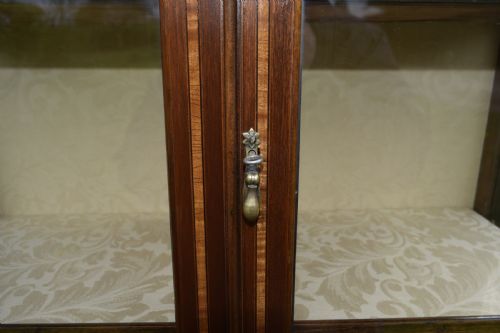EDWARDIAN DISPLAY CABINET - ADDITIONAL PHOTO 16