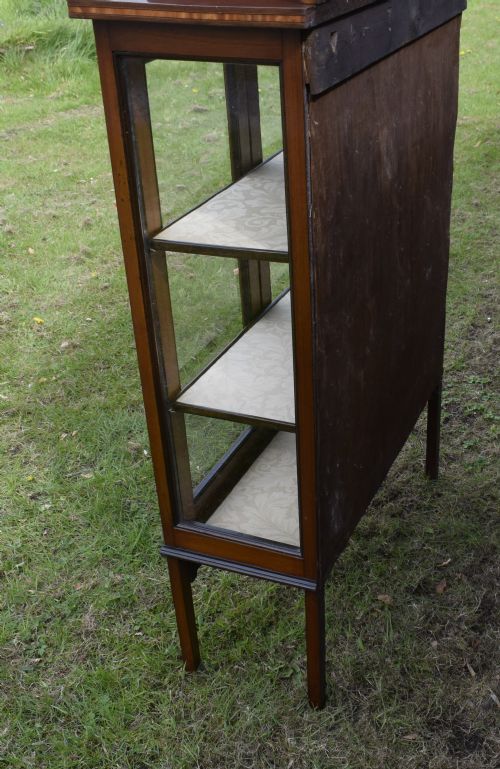 EDWARDIAN DISPLAY CABINET - ADDITIONAL PHOTO 17