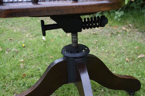 OAK SWIVEL DESK CHAIR - ADDITIONAL PHOTO 18