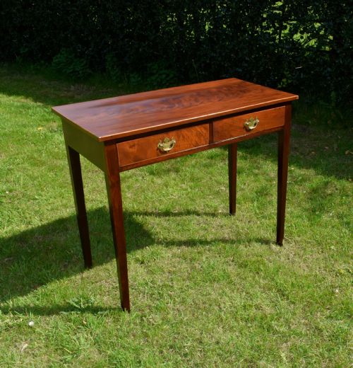 GEORGIAN 2 DRAWER SIDE TABLE - ADDITIONAL PHOTO 1