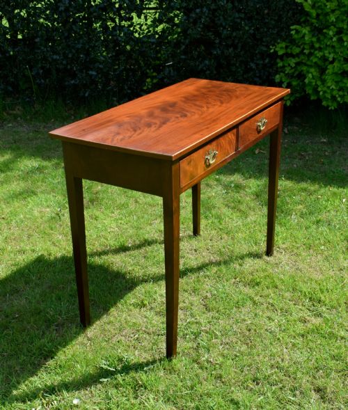 GEORGIAN 2 DRAWER SIDE TABLE - ADDITIONAL PHOTO 2