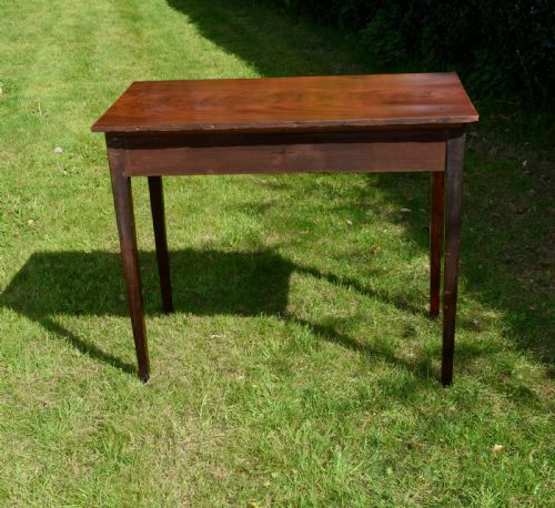 GEORGIAN 2 DRAWER SIDE TABLE - ADDITIONAL PHOTO 11