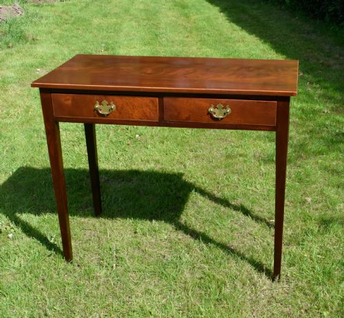 GEORGIAN 2 DRAWER SIDE TABLE - ADDITIONAL PHOTO 16