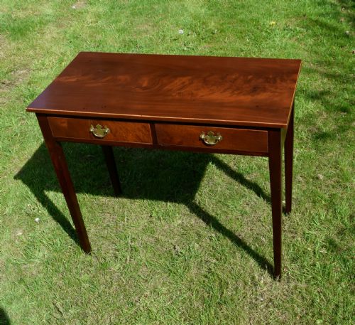 GEORGIAN 2 DRAWER SIDE TABLE - ADDITIONAL PHOTO 21