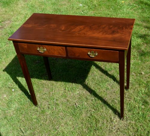 GEORGIAN 2 DRAWER SIDE TABLE - ADDITIONAL PHOTO 22