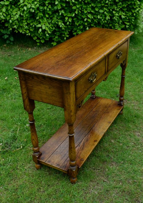 OAK DRESSER BASE - ADDITIONAL PHOTO 7