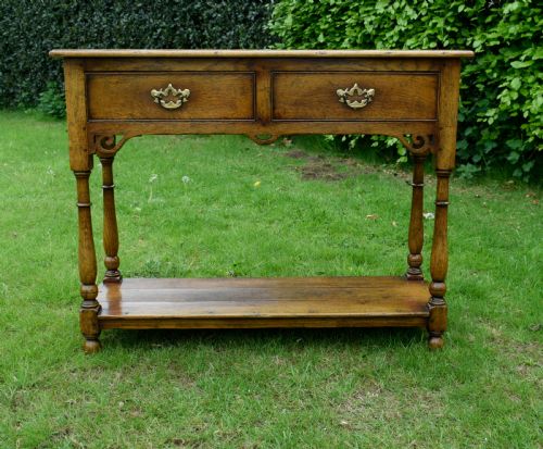 OAK DRESSER BASE - ADDITIONAL PHOTO 10