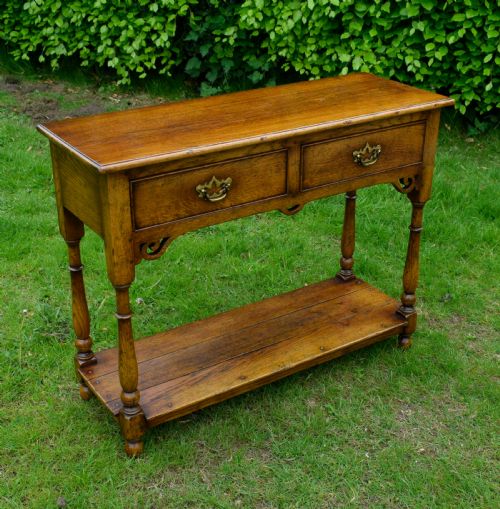 OAK DRESSER BASE - ADDITIONAL PHOTO 14
