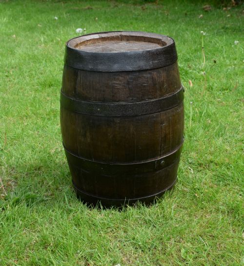 GEORGIAN OAK RUM BARRELL - ADDITIONAL PHOTO 1