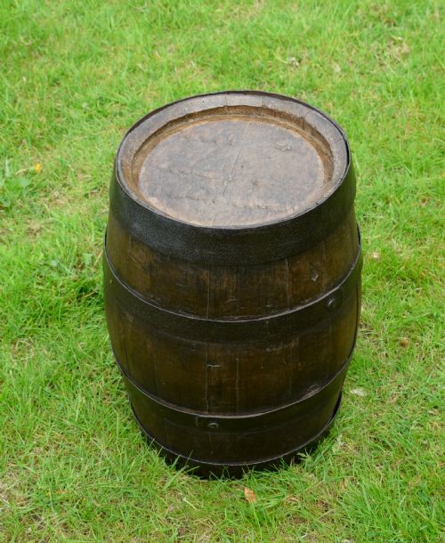 GEORGIAN OAK RUM BARRELL - ADDITIONAL PHOTO 3