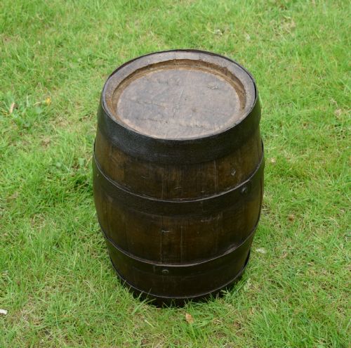 GEORGIAN OAK RUM BARRELL - ADDITIONAL PHOTO 4