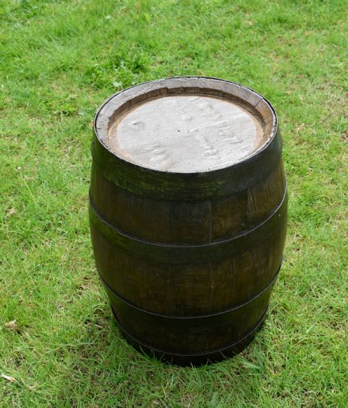 GEORGIAN OAK RUM BARRELL - ADDITIONAL PHOTO 9