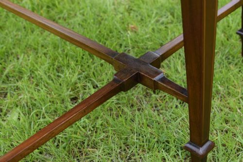 EDWARDIAN INLAID ARMCHAIR - ADDITIONAL PHOTO 16