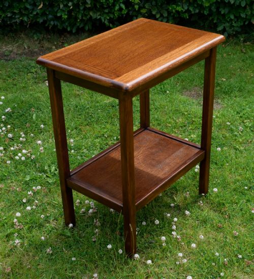 EARLY 20TH CENTURY OAK SIDE TABLE - ADDITIONAL PHOTO 3