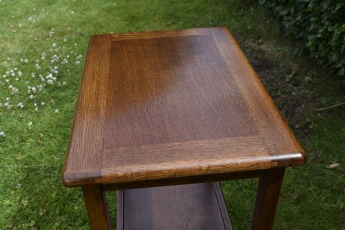 EARLY 20TH CENTURY OAK SIDE TABLE - ADDITIONAL PHOTO 9