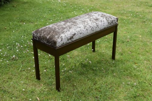 EARLY 20TH CENTURY DUET PIANO STOOL - ADDITIONAL PHOTO 1