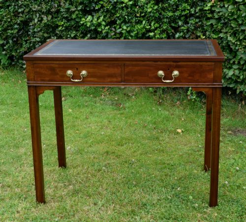MAHOGANY DESK BY GILLOWS - ADDITIONAL PHOTO 2