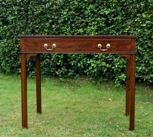 MAHOGANY DESK BY GILLOWS - ADDITIONAL PHOTO 3