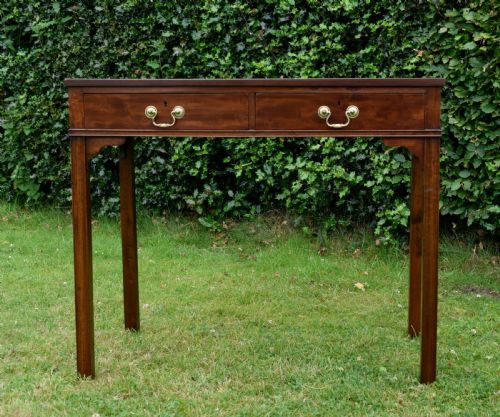 MAHOGANY DESK BY GILLOWS - ADDITIONAL PHOTO 4